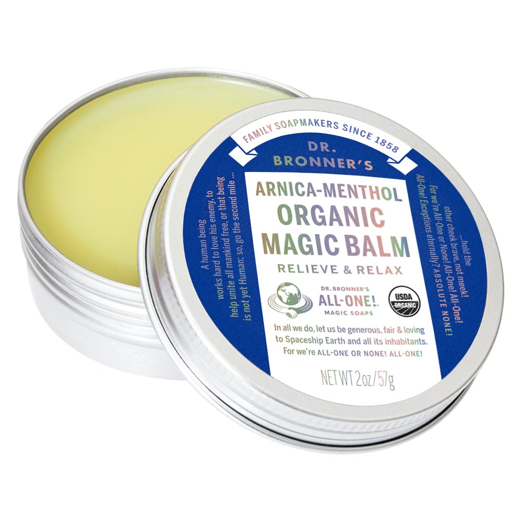 닥터브로너스, 유기농 아르니카 - 멘톨, 매직 밤, 2 oz (57 g)