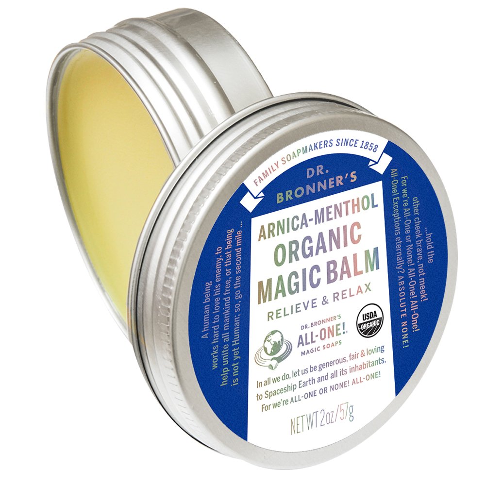 닥터브로너스, 유기농 아르니카 - 멘톨, 매직 밤, 2 oz (57 g)
