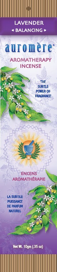 Auromere, 아로마 테라피 향, 라벤더, 1 pc