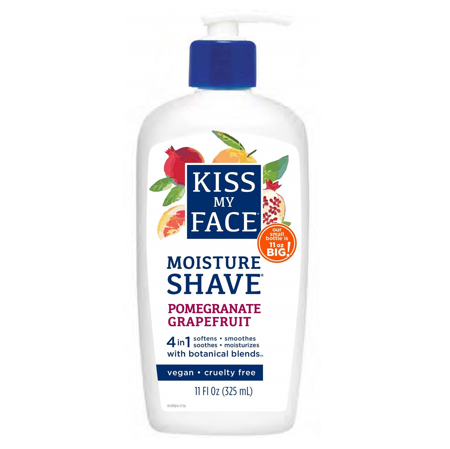 키스 마이 페이스, 석류 자몽 쉐이빙 크림, 11 oz