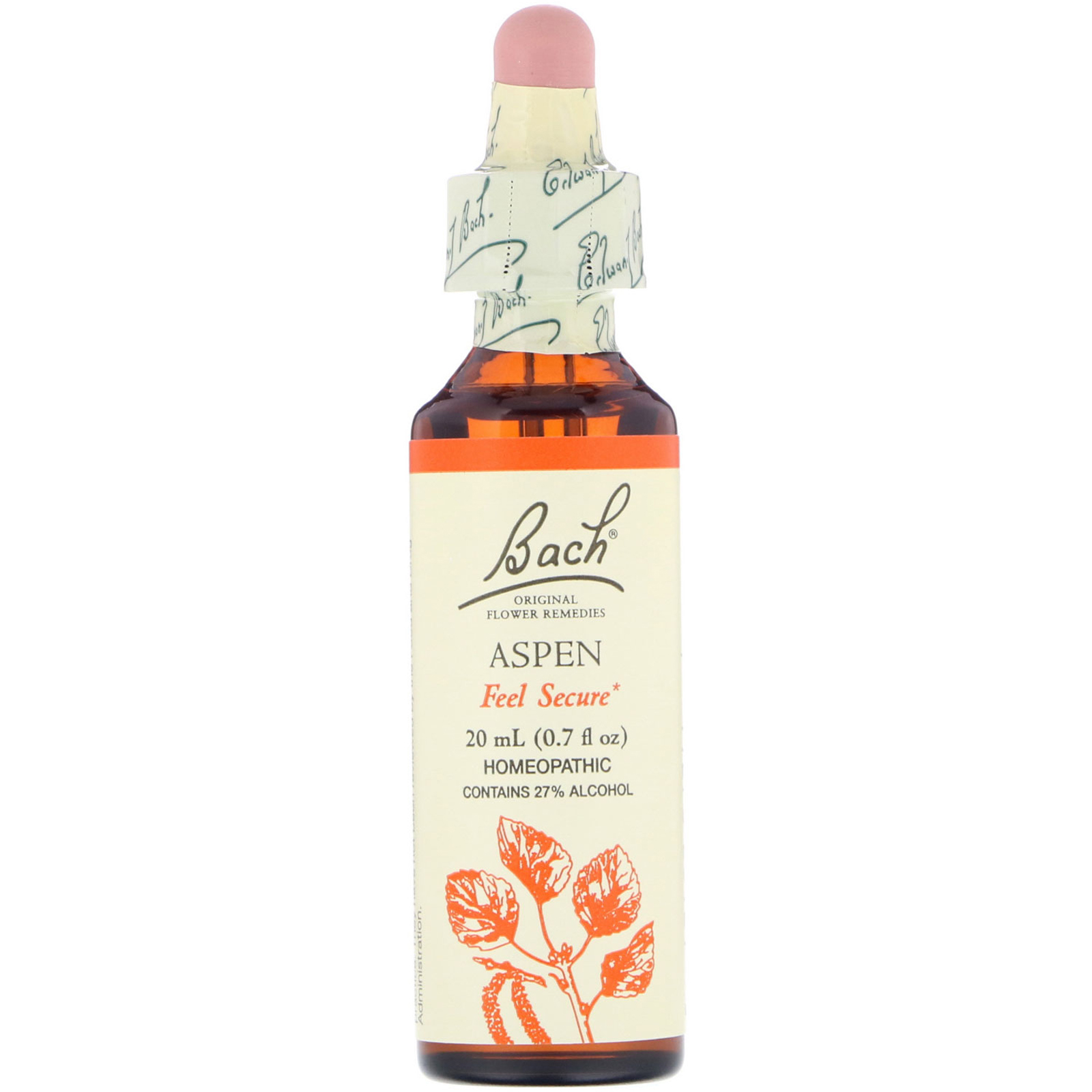 바흐, Flower Essence Aspen, 20 ml