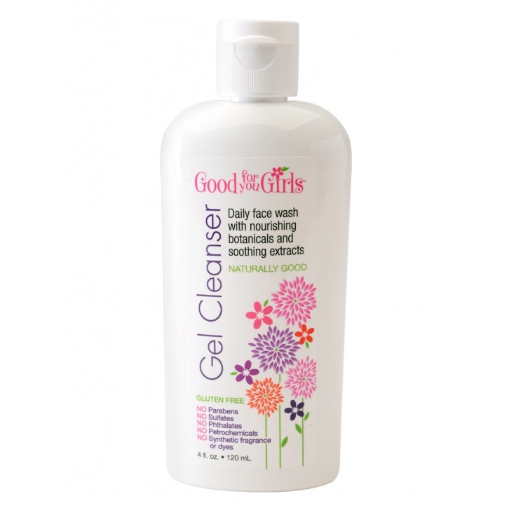 굿포유걸 10대를 위한 100% 천연 아크네전용 젤 클렌저 4oz (118ml)