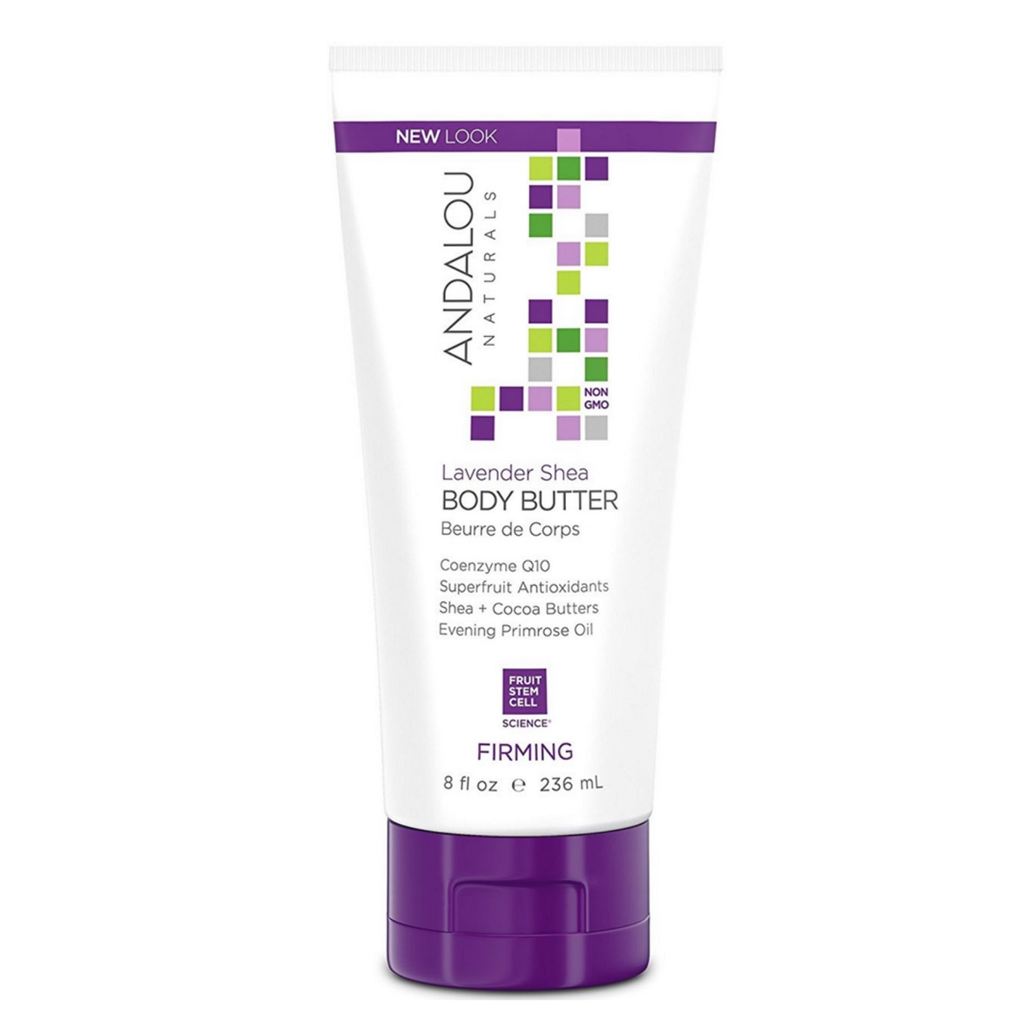 안달루 내추럴스, 시아 바디 버터 (Lavender), 8 fl oz (236 ml)