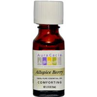 아우라카시아, 에센셜 오일 Comforting (올스파이스 베리), 0.5 fl oz (15 ml)