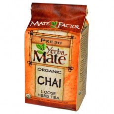 마테 팩터, 예르바 마테, 오가닉 차이, 루즈 허브 티, 12 oz (340 g)