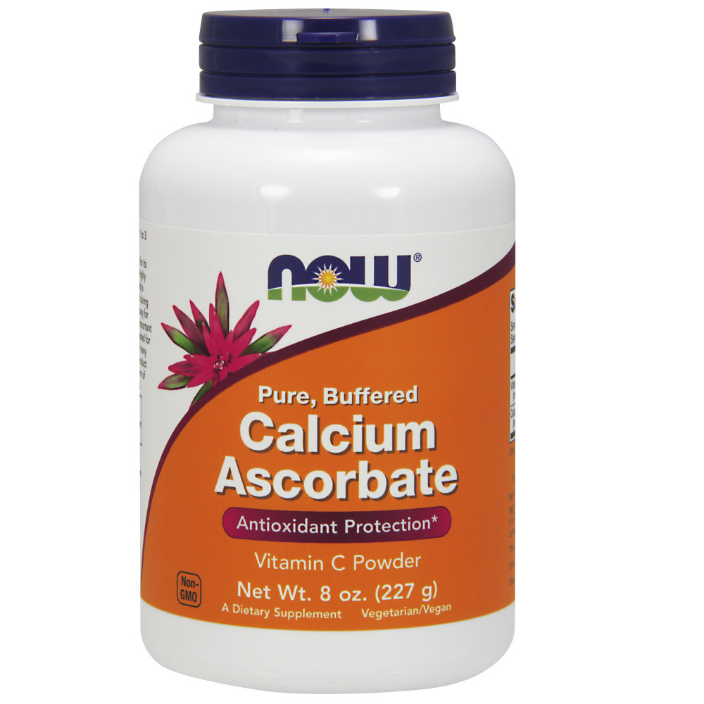  나우 Now, 칼슘 Ascorbate 100% 순수 Buffered 비타민 C 파우더, 8 oz (227 g)