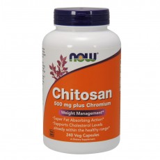 나우 Now, 키토산 500 mg 확실한 체중감량보조제 , 240 Capsules