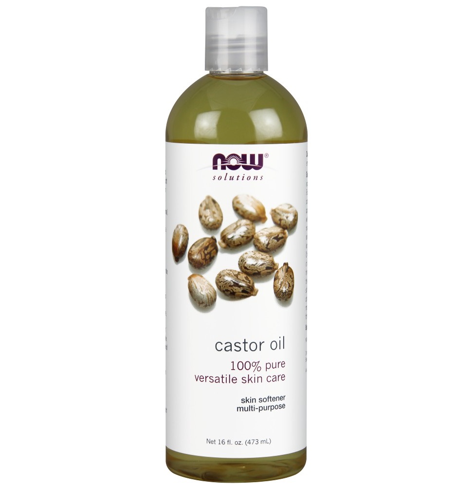 나우 Now, 100% 퓨어 피마자 오일 (Castor Oil), 16 fl oz (473 ml)