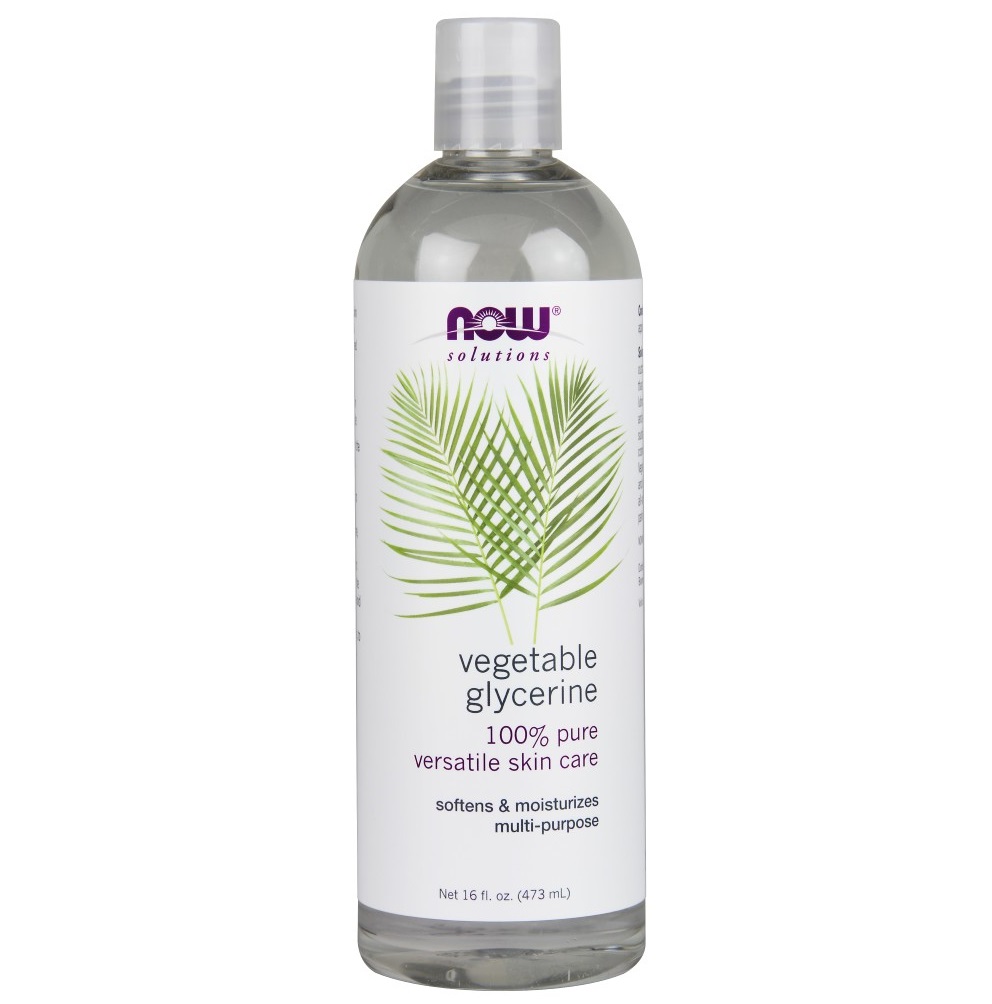 나우 Now, 100% 퓨어, 식물성 글리세린 오일, 16 fl oz (473 ml)