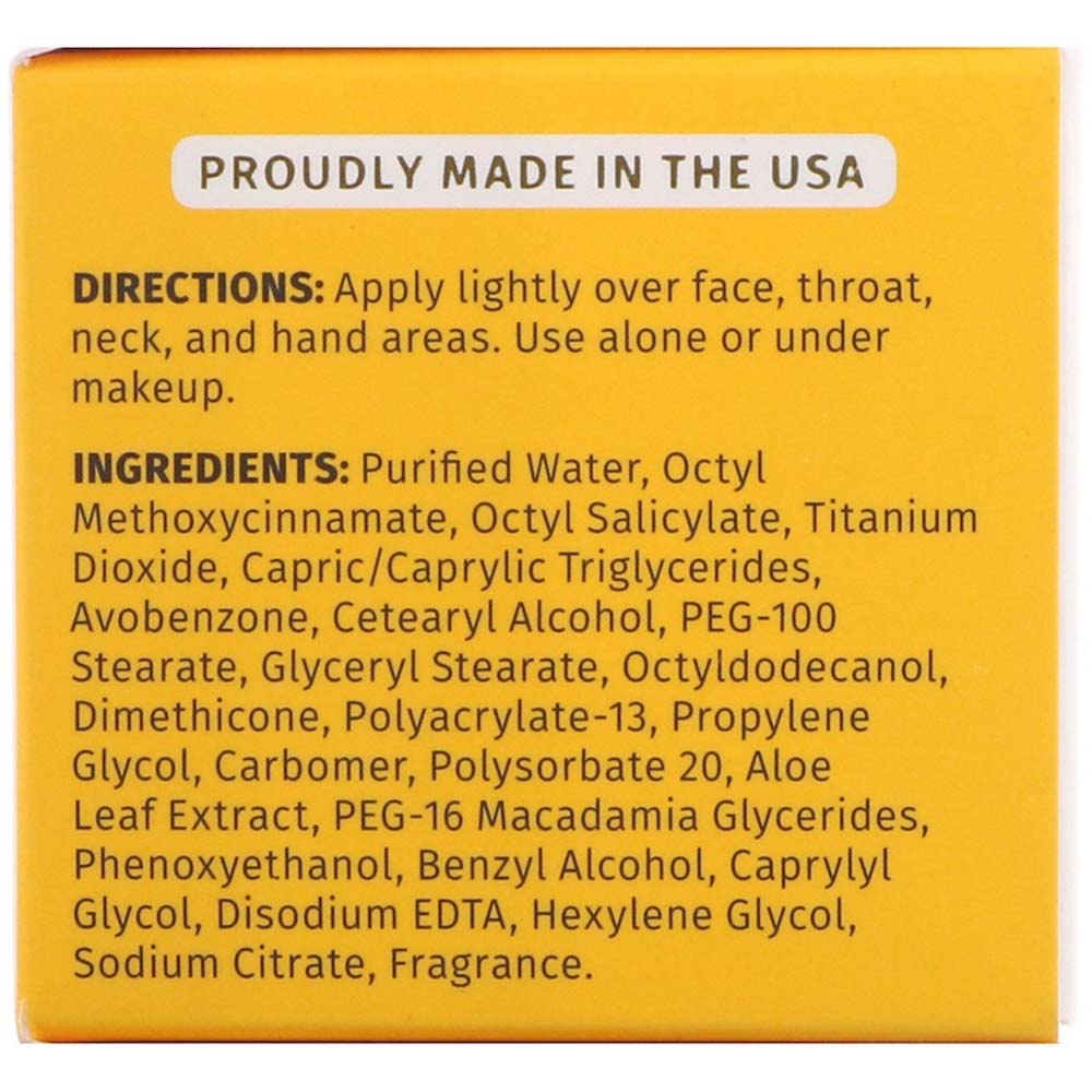 리비바 랩, 선 프로텍티브 모이스쳐 나이트 크림 SPF 25, 1.5 oz (42 g)