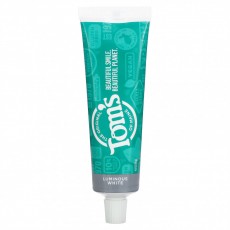 탐스오브메인, 루미너스 화이트, 불소 함유 충치 예방 치약, 클린 민트, 4온스 (113g)