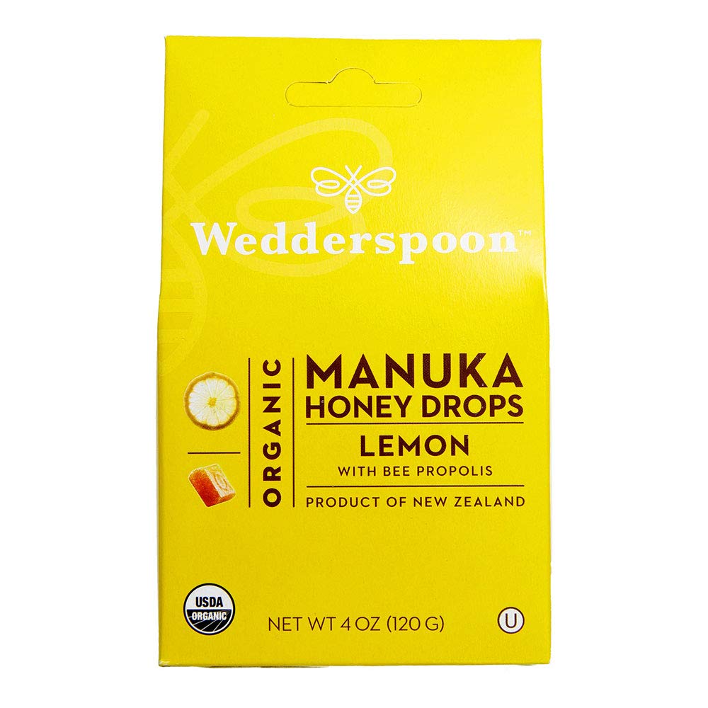Wedderspoon Organic, 마누카 허니 Lozenges with 비 프로폴리스, 4 oz (120 g)